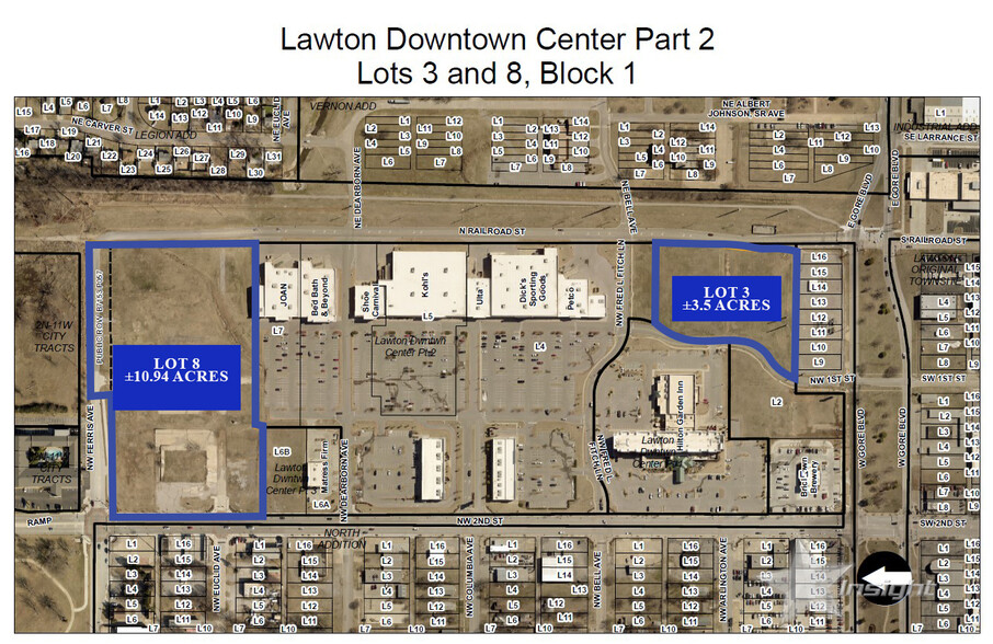 2nd St. land, Lawton, OK for sale - Building Photo - Image 2 of 3