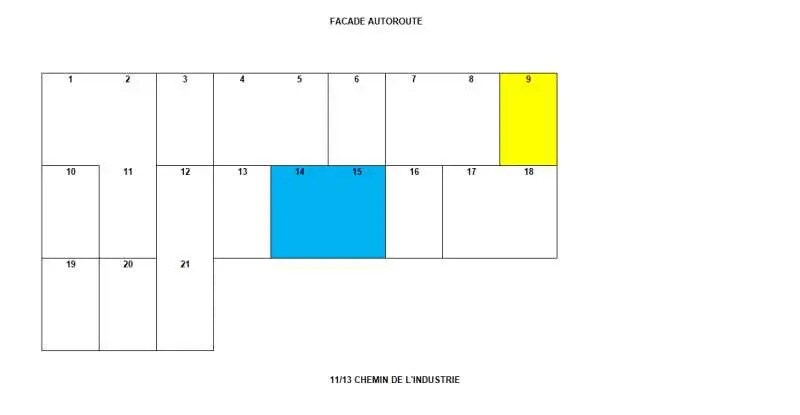 11 Chemin De L'Industrie, Dardilly for lease - Site Plan - Image 2 of 2