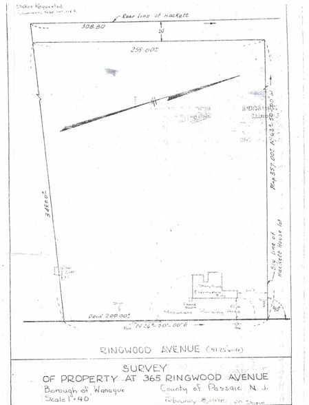 365 Ringwood Ave, Wanaque, NJ for sale - Plat Map - Image 2 of 14