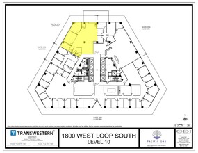 1800 West Loop S, Houston, TX for lease Floor Plan- Image 2 of 2