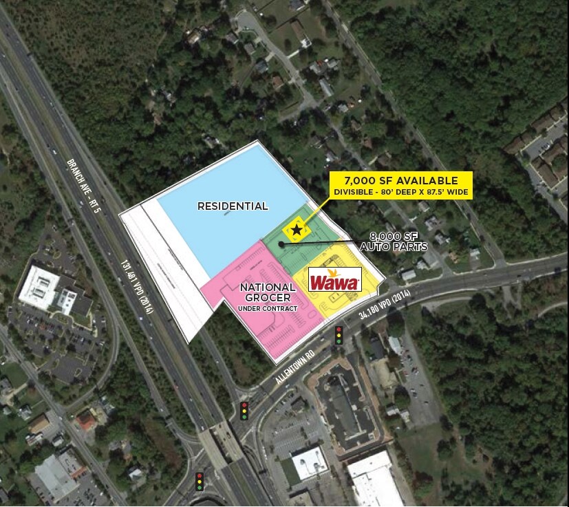 6009 Allentown Rd, Camp Springs, MD, 20746 Retail Space For Lease