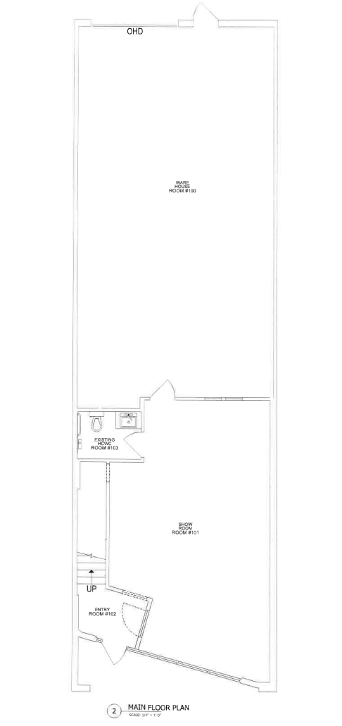 1682 W 75th Ave, Vancouver, BC for lease Floor Plan- Image 1 of 2