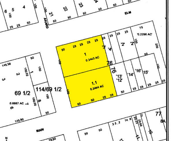 1501-1509 Main St, Dallas, TX for sale Plat Map- Image 1 of 1