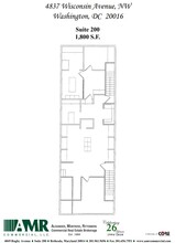 4837-4839 Wisconsin Ave NW, Washington, DC for lease Floor Plan- Image 1 of 1