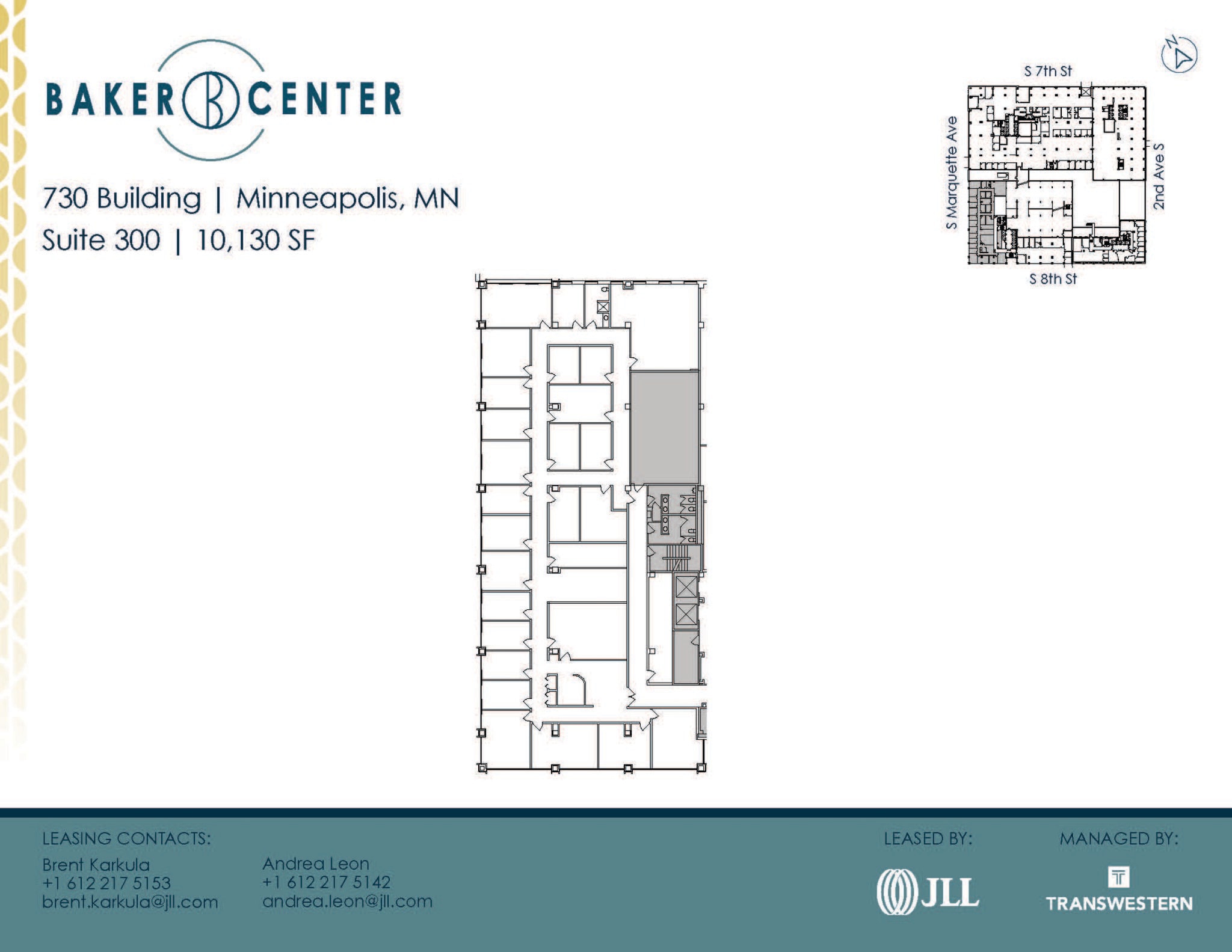 733 Marquette Ave, Minneapolis, MN for lease Floor Plan- Image 1 of 1
