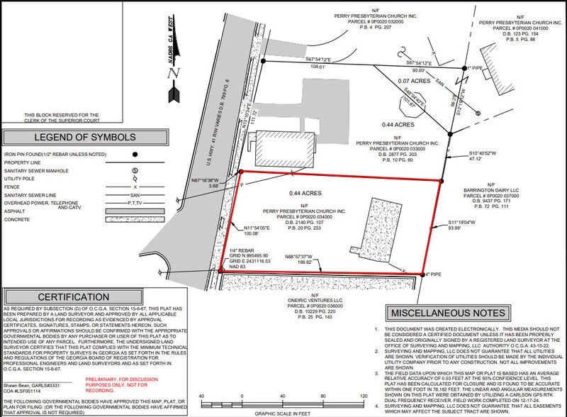 1126 & 1128 Macon Road, Perry, GA for sale - Building Photo - Image 2 of 2