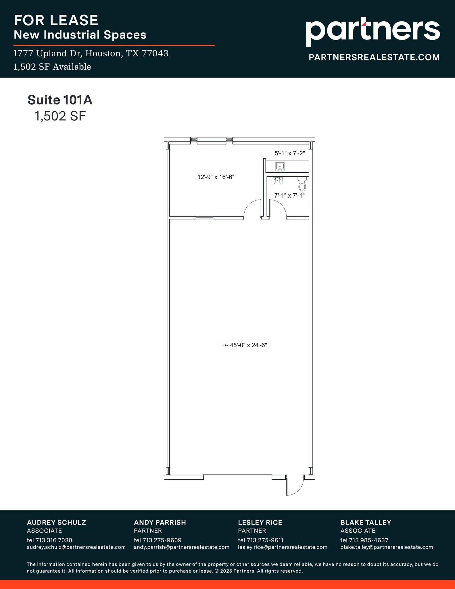 1771 Upland Dr, Houston, TX for lease Site Plan- Image 1 of 1