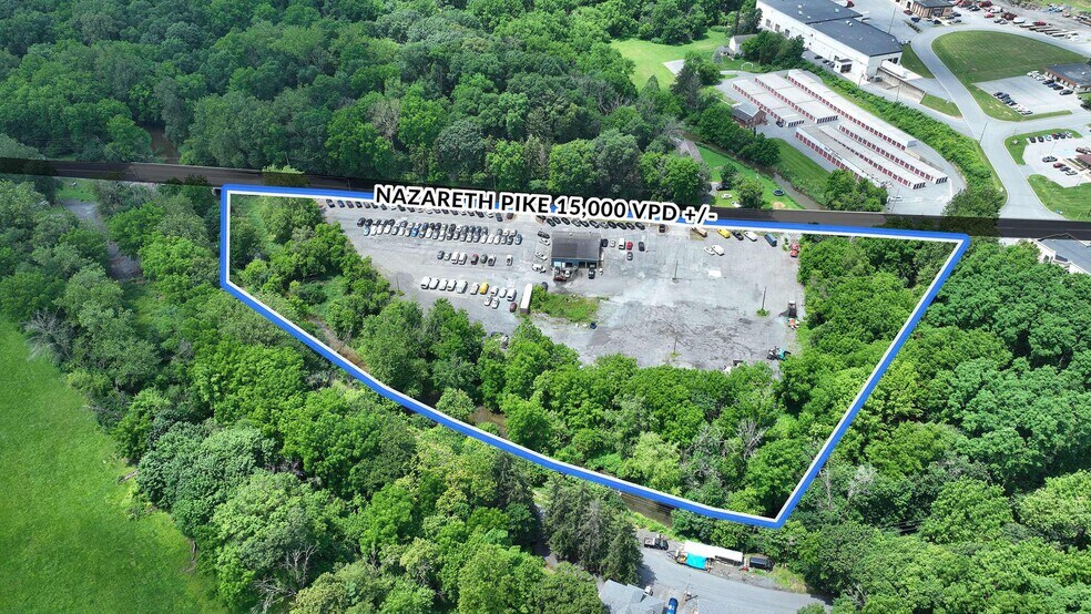 146-154 Nazareth Pike, Bethlehem, PA for sale - Aerial - Image 1 of 6