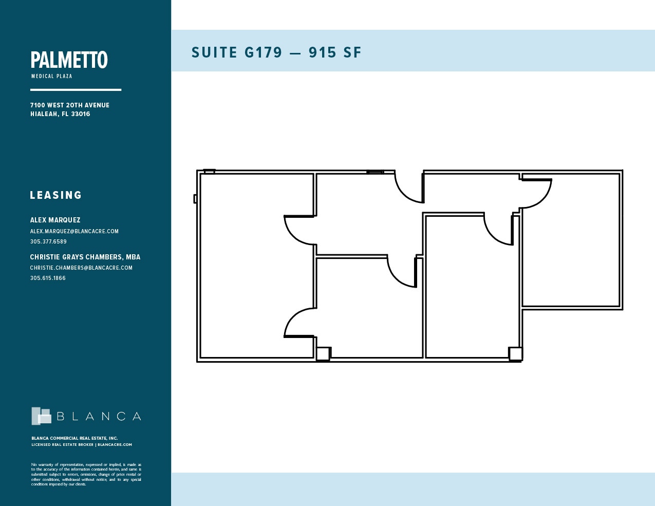 7100 W 20th Ave, Hialeah, FL for lease Floor Plan- Image 1 of 1