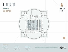 1201 3rd Ave, Seattle, WA for lease Floor Plan- Image 1 of 1