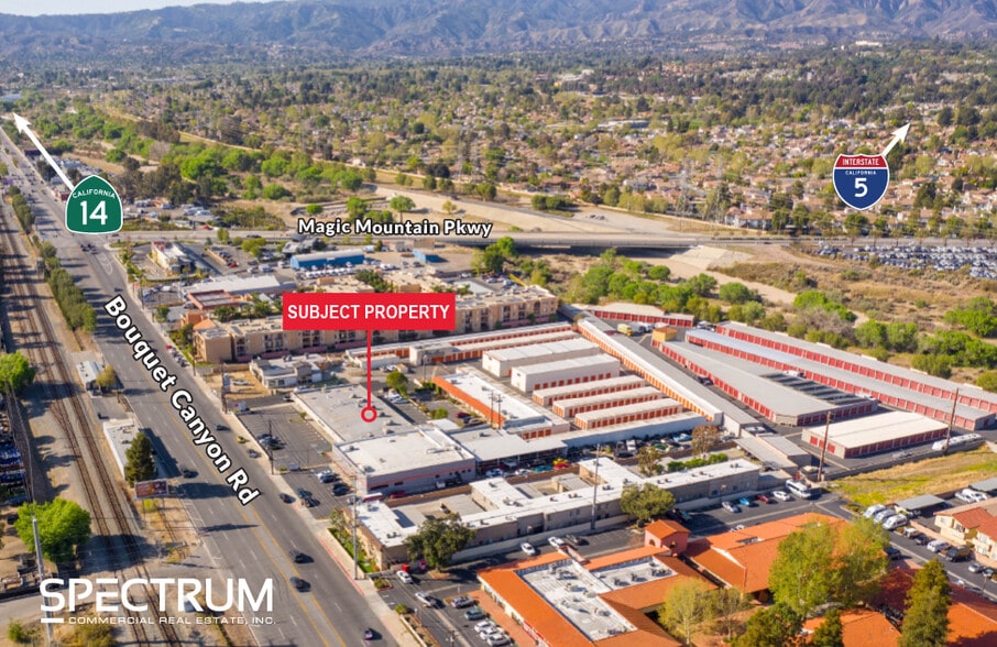 26057-26069 Bouquet Canyon Rd, Valencia, CA for lease - Building Photo - Image 3 of 8