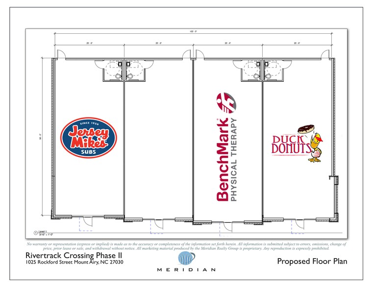 1025 Rockford St, Mount Airy, NC for lease - Site Plan - Image 2 of 2