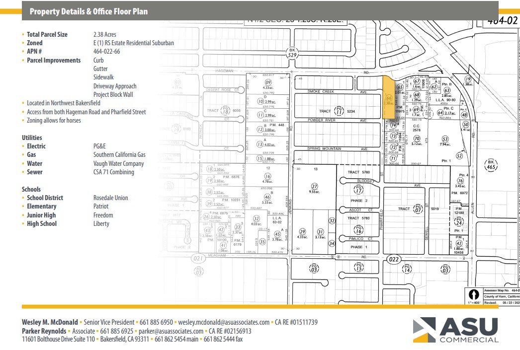 SWQ Hageman Road & Allen Road, Bakersfield, CA 93312
