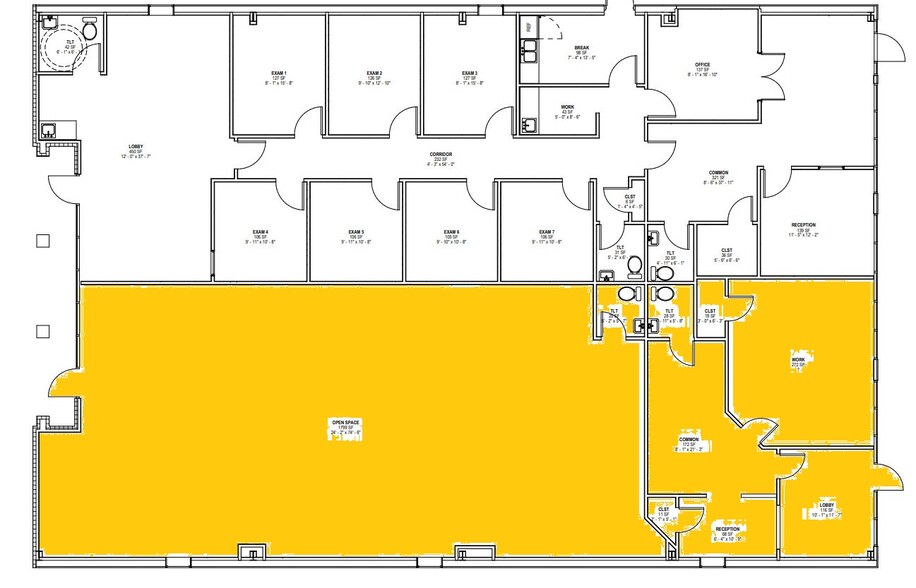 2016 N Westwood Blvd, Poplar Bluff, MO for lease - Floor Plan - Image 2 of 8