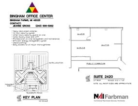 30600-30700 - 30800 Telegraph Rd, Bingham Farms, MI for lease Floor Plan- Image 1 of 1