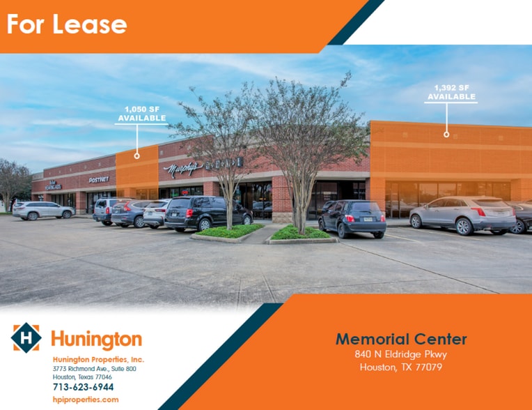 840 N Eldridge Rd, Houston, TX for lease - Building Photo - Image 1 of 1