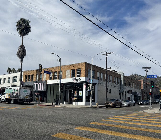 7501-7505 W Sunset Blvd, Los Angeles, CA for lease - Building Photo - Image 1 of 27