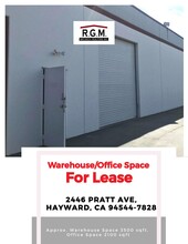 2446 Pratt Ave, Hayward, CA for sale Building Photo- Image 2 of 2