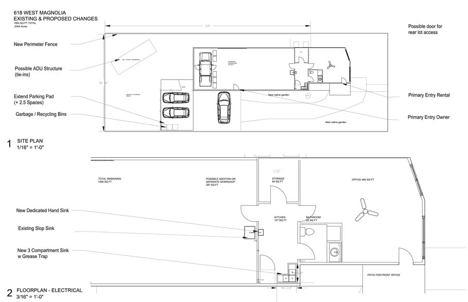 618 W Magnolia Ave, Louisville, KY for lease - Site Plan - Image 2 of 14