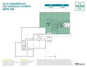 261 S Figueroa St, Los Angeles, CA for lease Floor Plan- Image 1 of 2