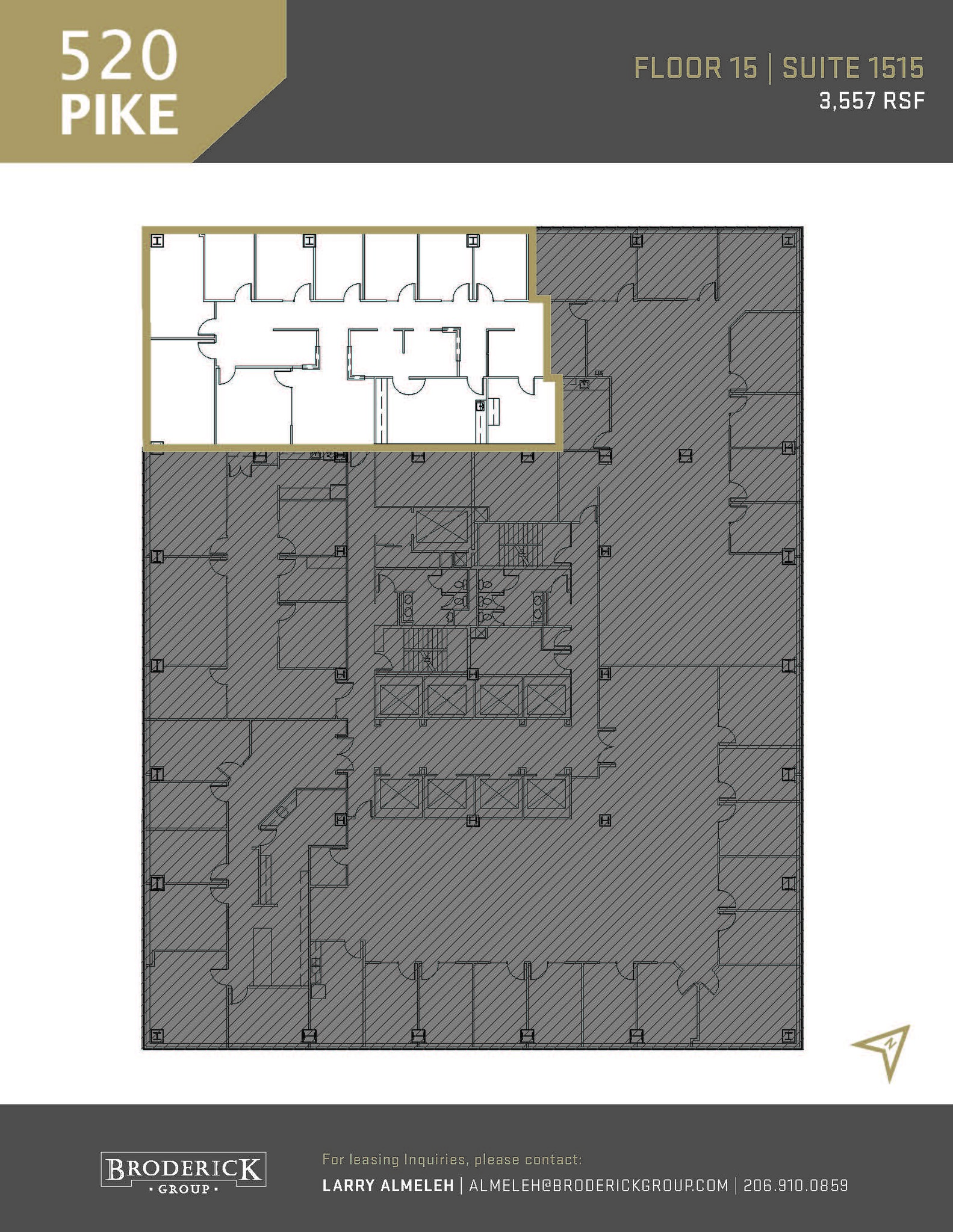 520 Pike St, Seattle, WA for lease Floor Plan- Image 1 of 1