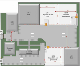 Flex in Corbas for lease Site Plan- Image 2 of 3