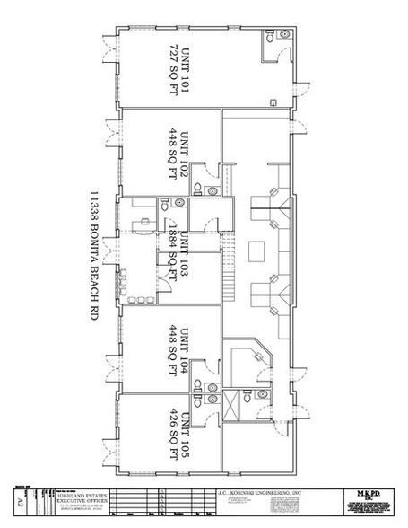 11308 Bonita Beach Rd, Bonita Springs, FL for lease - Floor Plan - Image 3 of 5