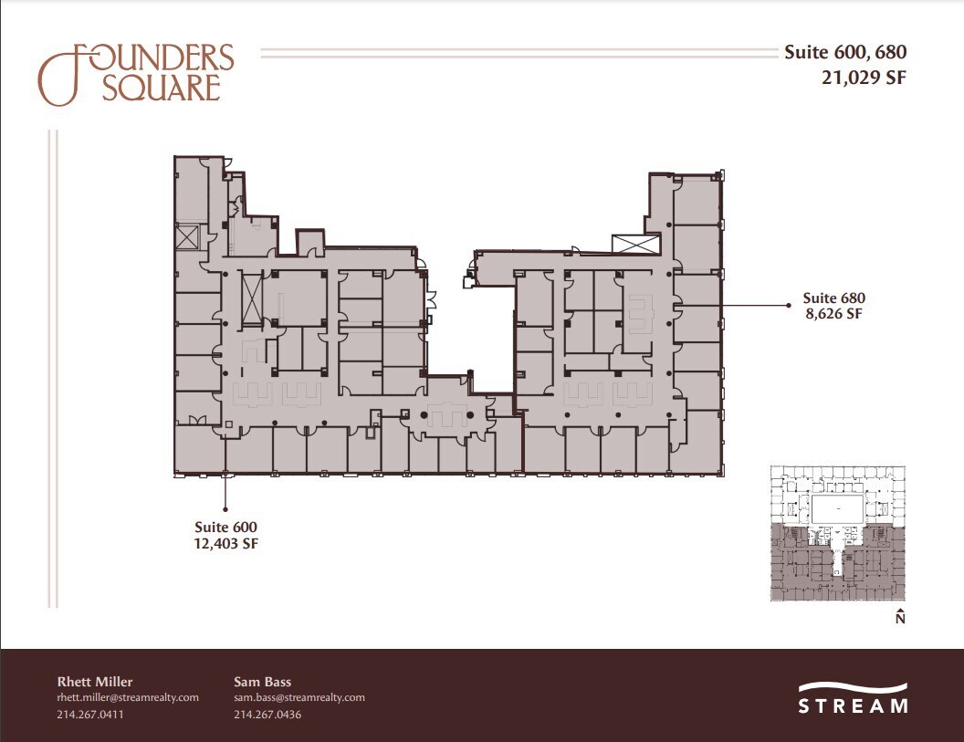 900 Jackson St, Dallas, TX for lease Floor Plan- Image 1 of 2