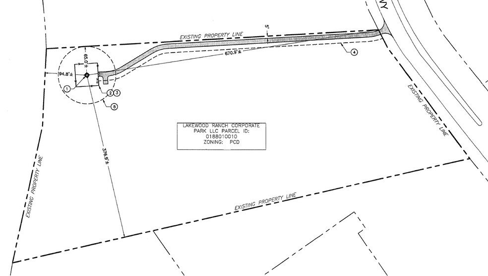 7100 Professional Pkwy E, Sarasota, FL for sale - Site Plan - Image 2 of 3