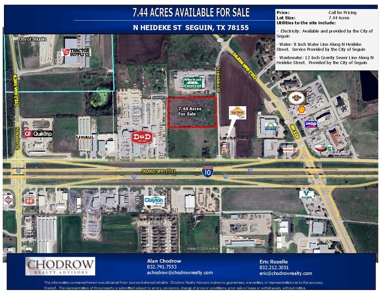 N Heideke St, Seguin, TX for sale - Primary Photo - Image 1 of 3