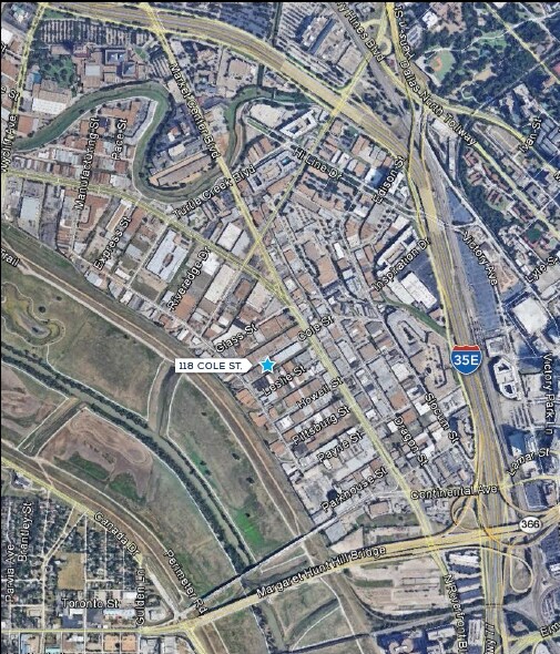 118-120 Cole St, Dallas, TX for sale Aerial- Image 1 of 1