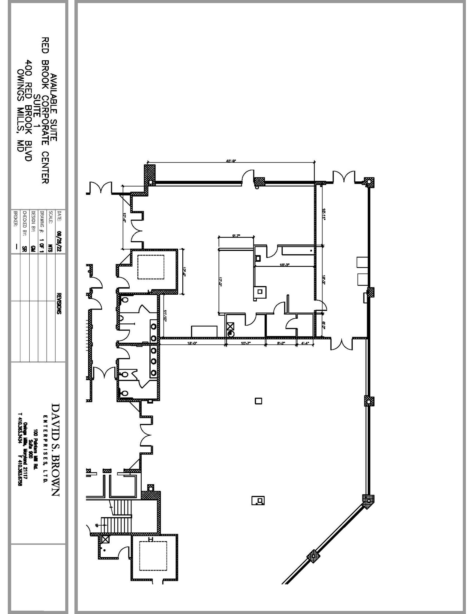 600 Red Brook Blvd, Owings Mills, MD for lease Floor Plan- Image 1 of 1