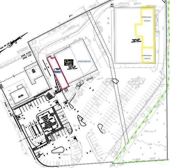 562 E Washington St, North Attleboro, MA for lease Aerial- Image 1 of 2