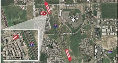 4470 Duckhorn Dr, Sacramento, CA - AERIAL  map view