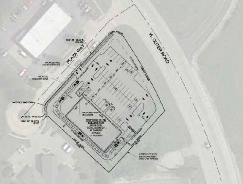 310 Plaza Way, Arnold, MO for sale - Site Plan - Image 2 of 2