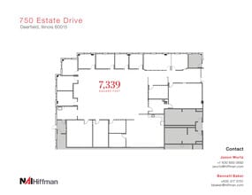 750 Estate Dr, Deerfield, IL for lease Floor Plan- Image 1 of 1