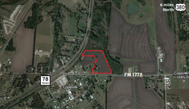 15689 Fm 1778, Farmersville, TX - aerial  map view - Image1