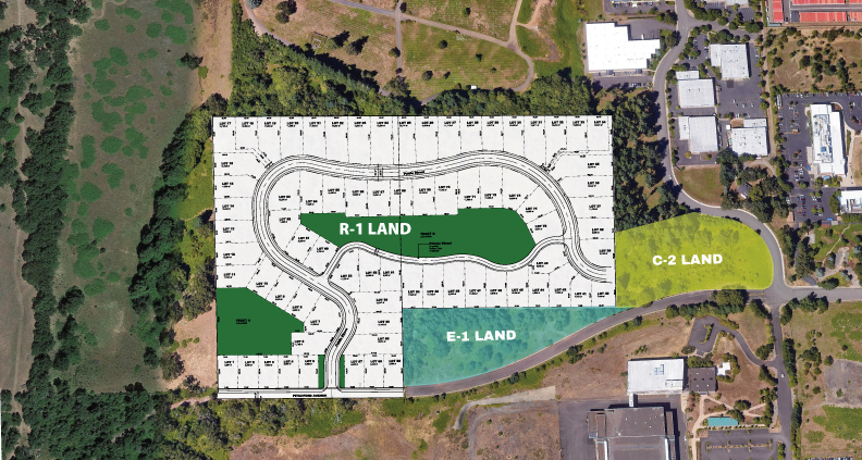 Pitchford Avenue Land, Eugene, OR for sale - Aerial - Image 1 of 1