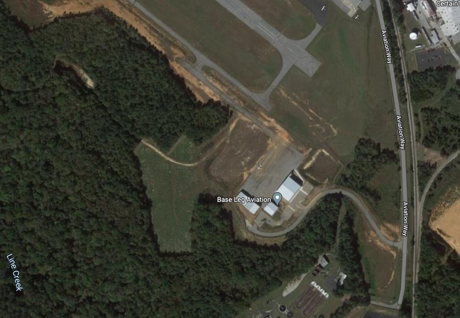 South Hangar, Peachtree City, GA for lease Aerial- Image 1 of 3
