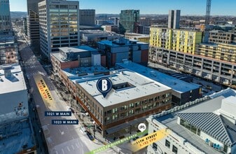 1019 W Main St, Boise, ID - AERIAL map view