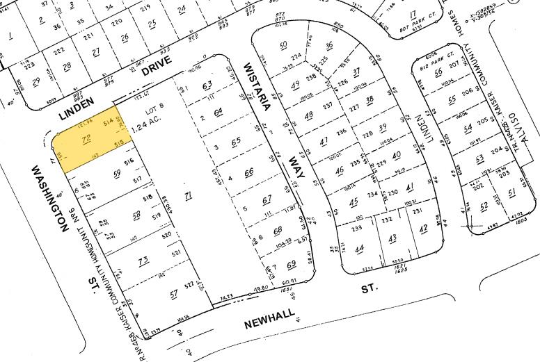71 Washington St, Santa Clara, CA for sale - Plat Map - Image 2 of 15