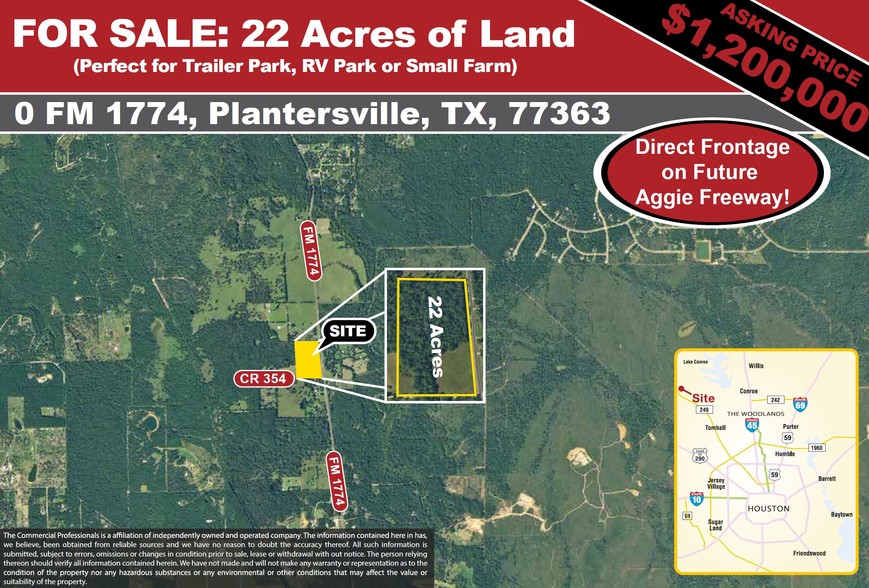 0 FM 1774, Plantersville, TX for sale - Other - Image 1 of 1