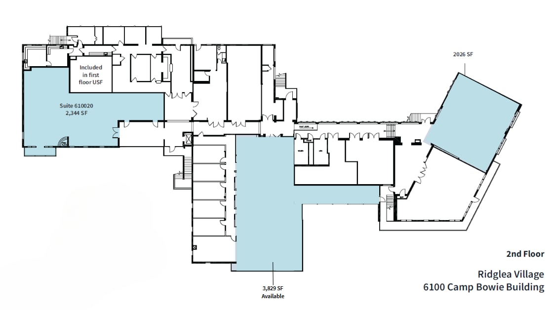 6040 Camp Bowie Blvd, Fort Worth, TX for lease Building Photo- Image 1 of 1