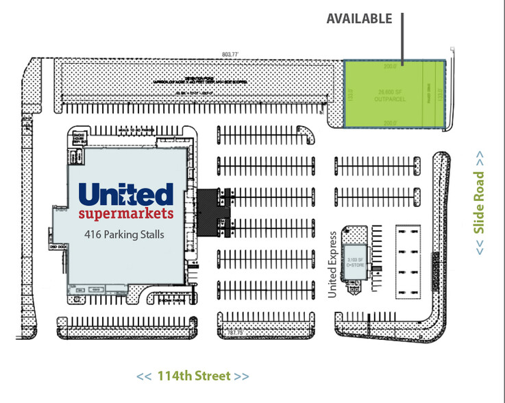 114th & Slide Rd, Lubbock, TX for lease - Building Photo - Image 1 of 3