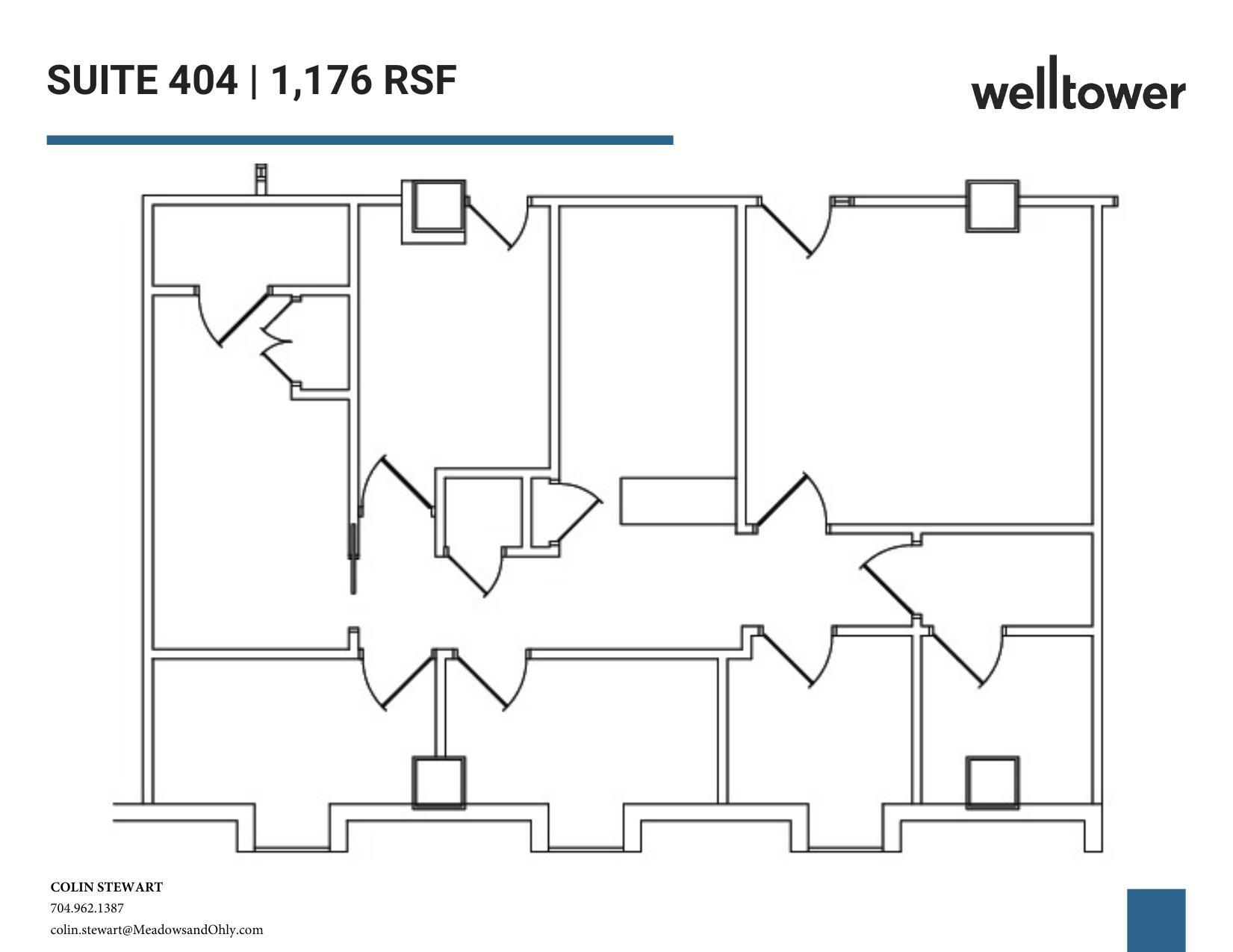 1900 Randolph Rd, Charlotte, NC for lease Floor Plan- Image 1 of 1