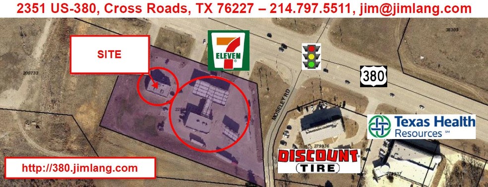 2351 US Highway 380, Cross Roads, TX for sale - Building Photo - Image 1 of 1