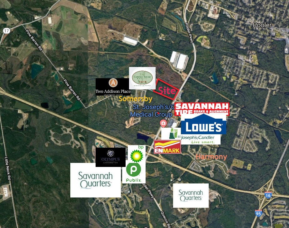 Pooler Pkwy Pine Barren Road, Pooler, GA, 31322 Commercial Land For
