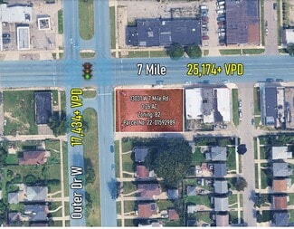 More details for 13031 W 7 Mile Rd, Detroit, MI - Land for Sale