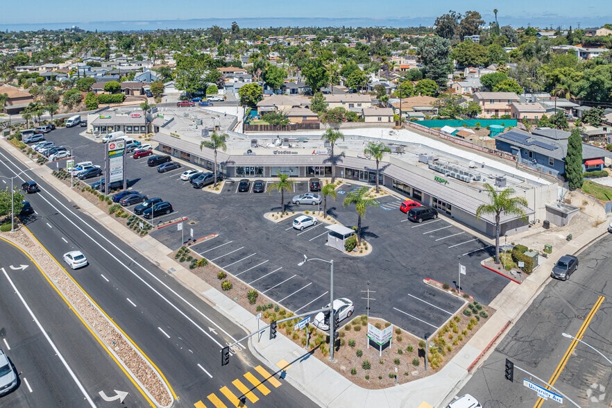 7404-7450 University Ave, La Mesa, CA for lease - Aerial - Image 2 of 5