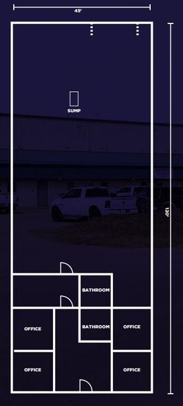 2322 5th St, Nisku, AB for lease - Floor Plan - Image 3 of 3